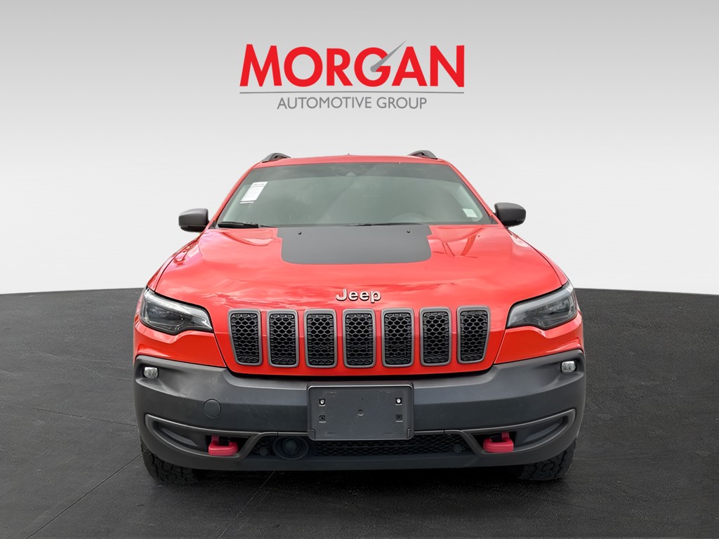 Used 2021 Orange Jeep Trailhawk image 10