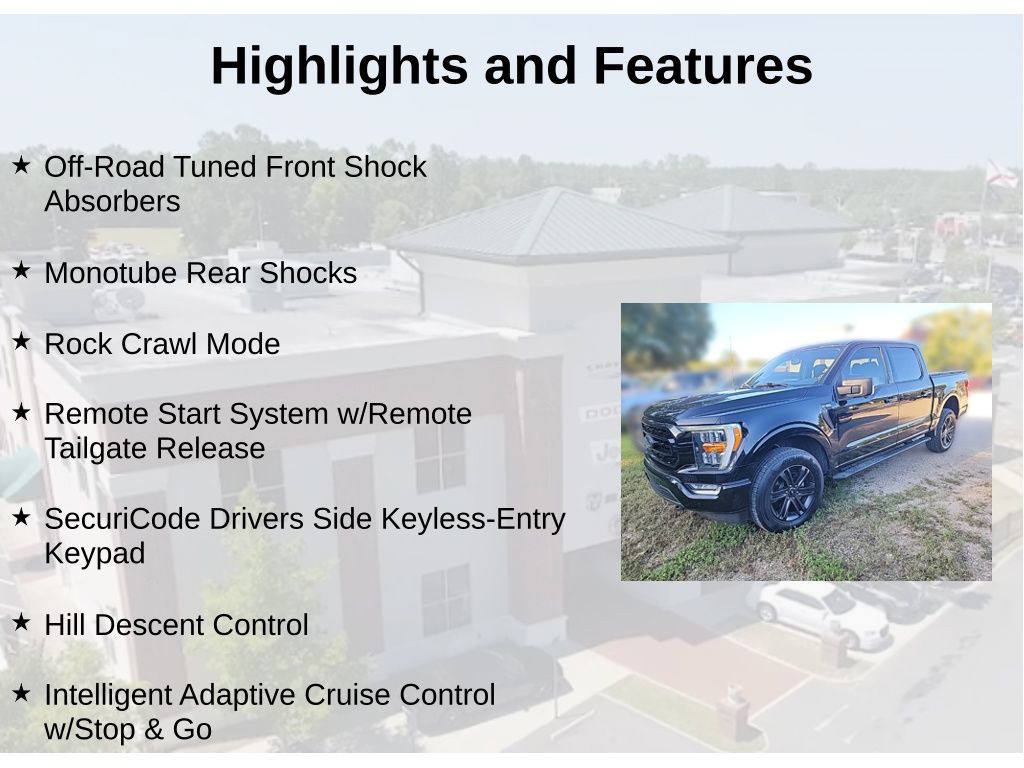 Used 2022 Black Ford XLT image 3