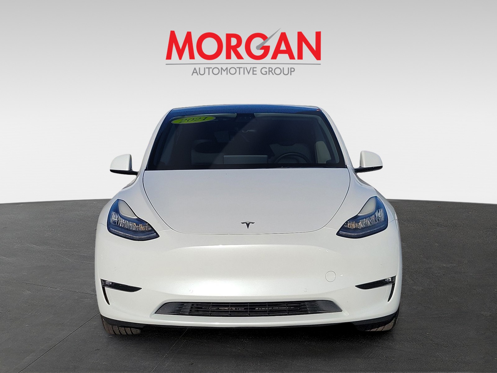 Used 2021 Pearl White Multi-Coat Tesla Long Range image 2