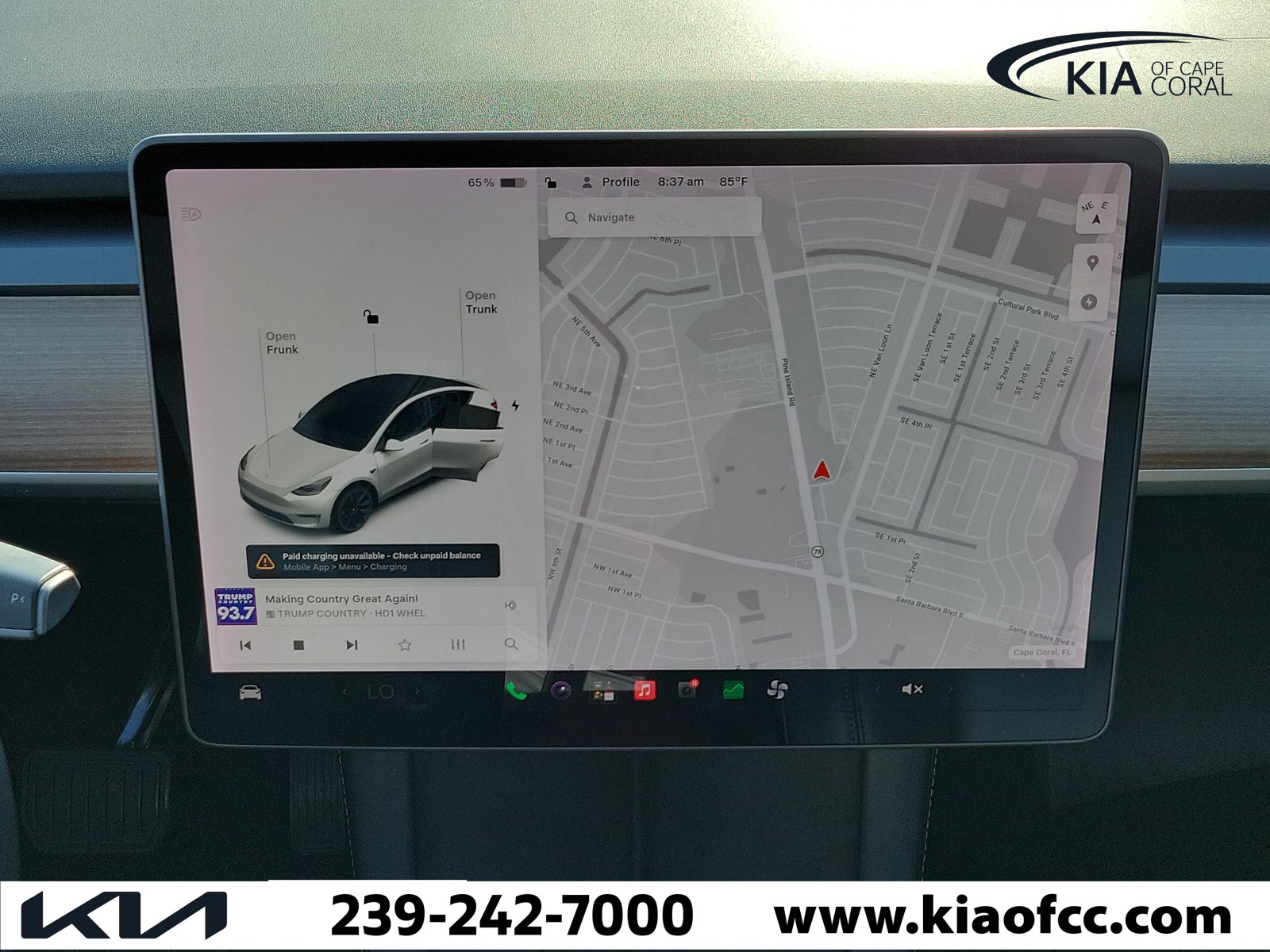 Used 2021 Pearl White Multi-Coat Tesla Long Range image 19