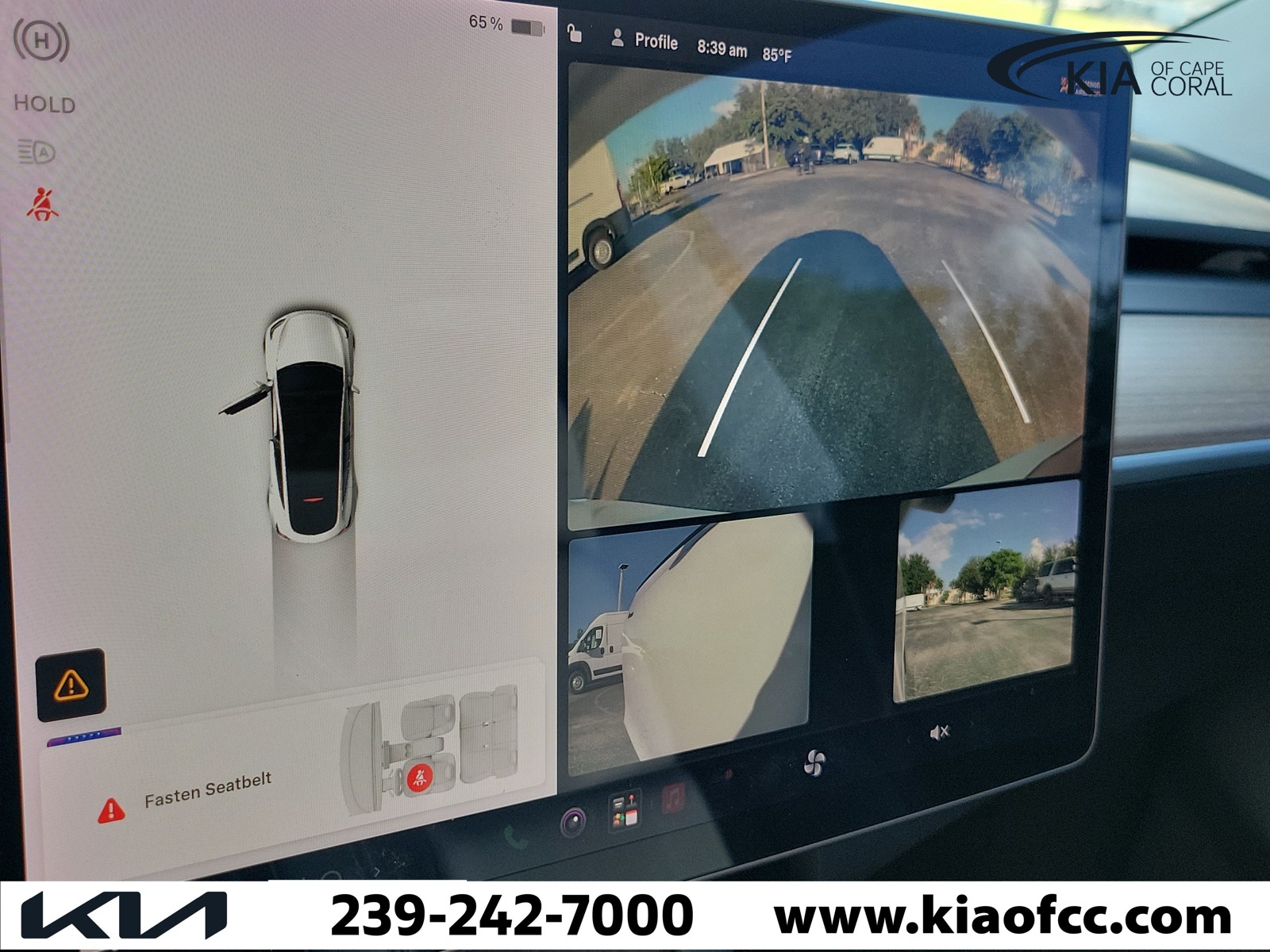 Used 2021 Pearl White Multi-Coat Tesla Long Range image 28