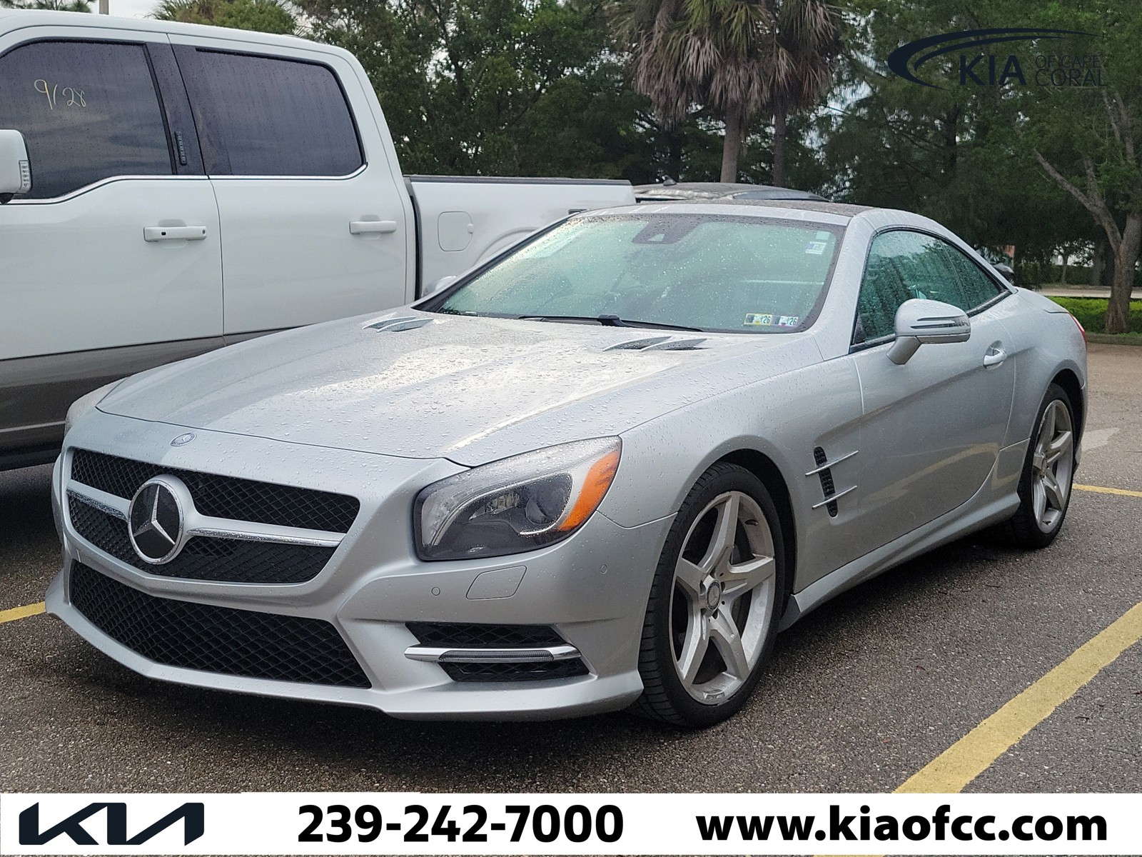 Used 2015 Iridium Silver Mercedes-Benz SL 400 image 3
