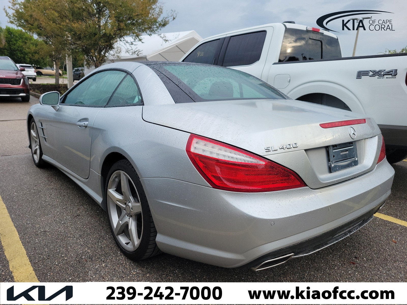 Used 2015 Iridium Silver Mercedes-Benz SL 400 image 4