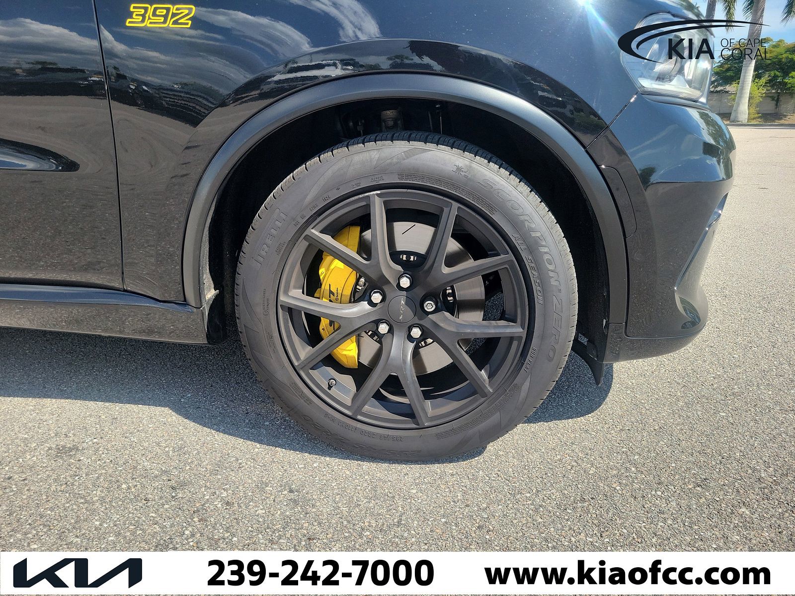 Used 2024 White Knuckle Clearcoat Dodge SRT 392 AlcHEMI image 7
