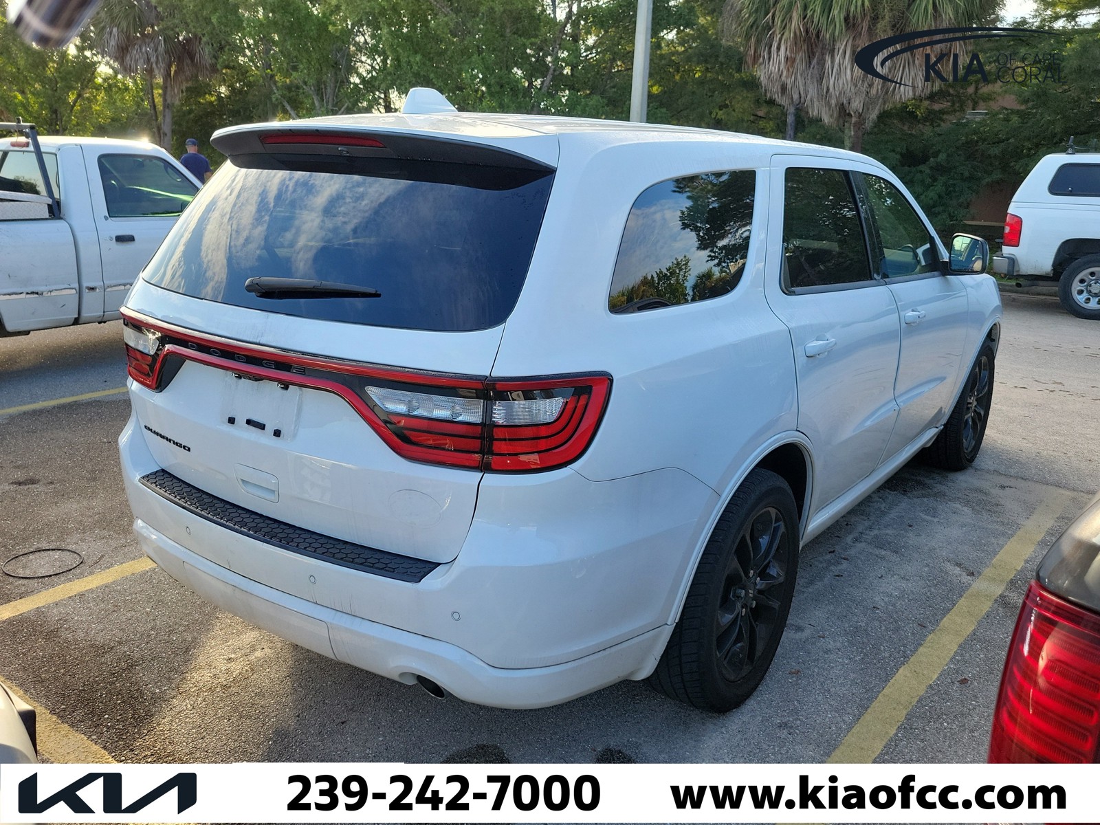 Used 2021 White Knuckle Clearcoat Dodge SXT Plus image 6