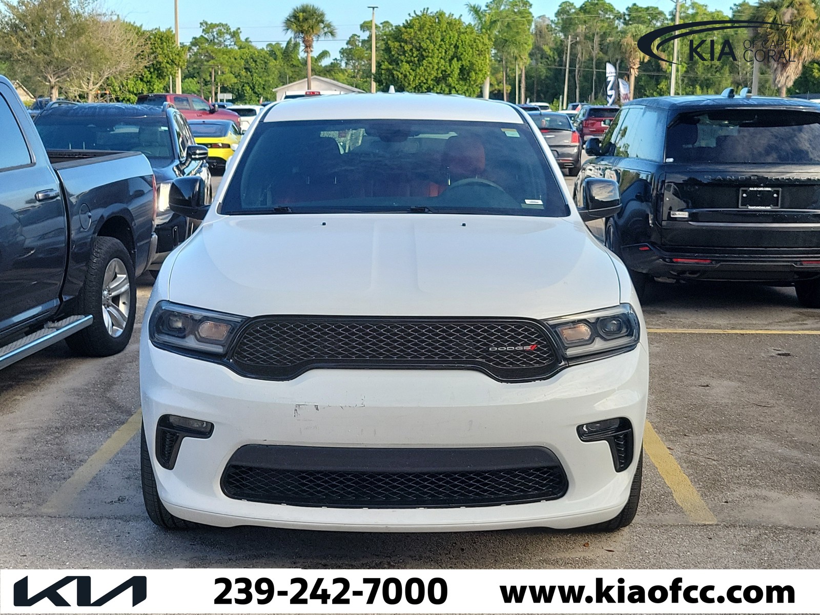 Used 2021 White Knuckle Clearcoat Dodge SXT Plus image 2