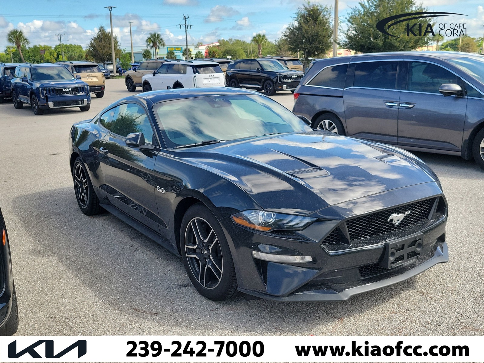 Used 2021 Shadow Black Ford GT image 3