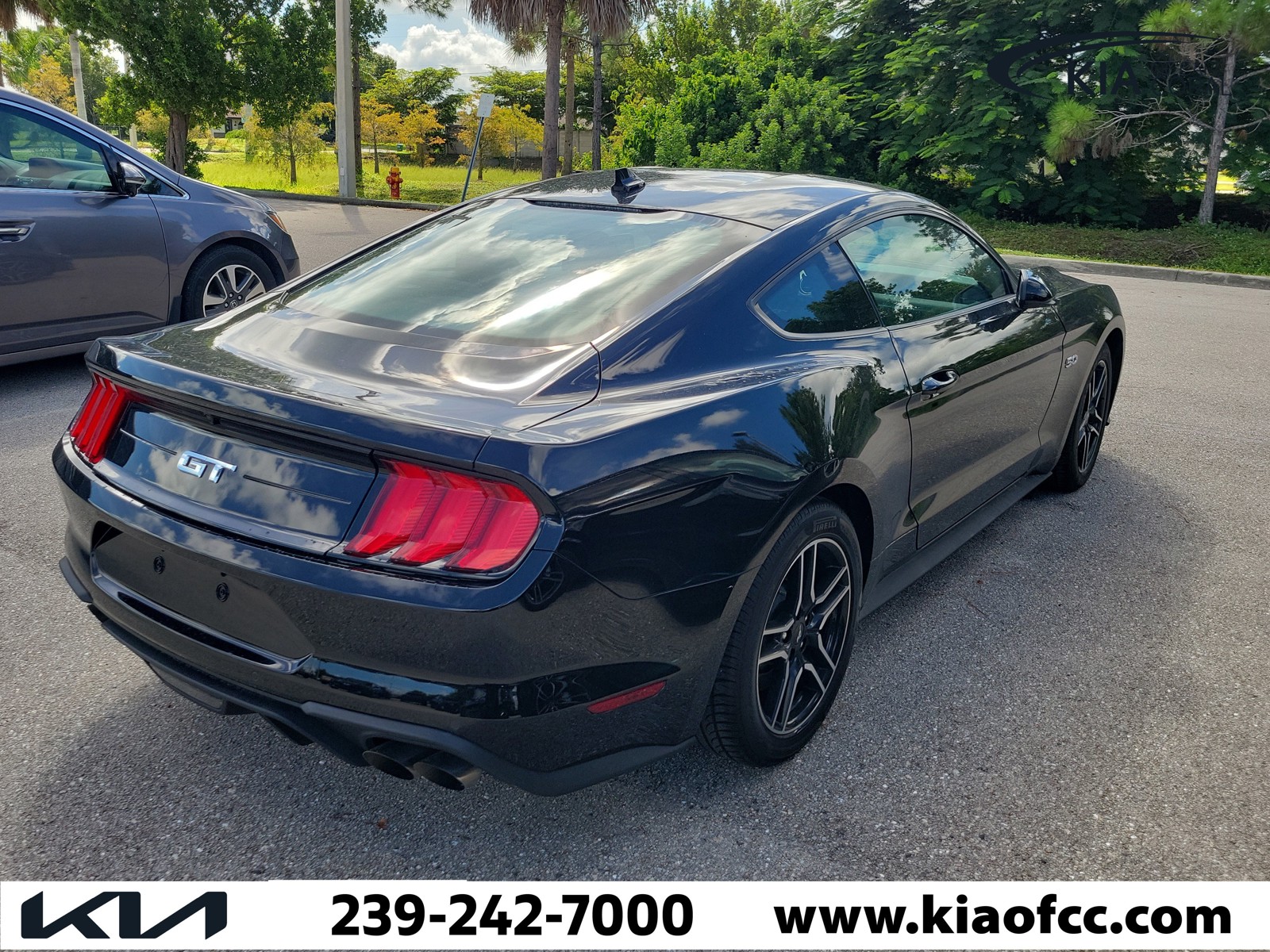 Used 2021 Shadow Black Ford GT image 4