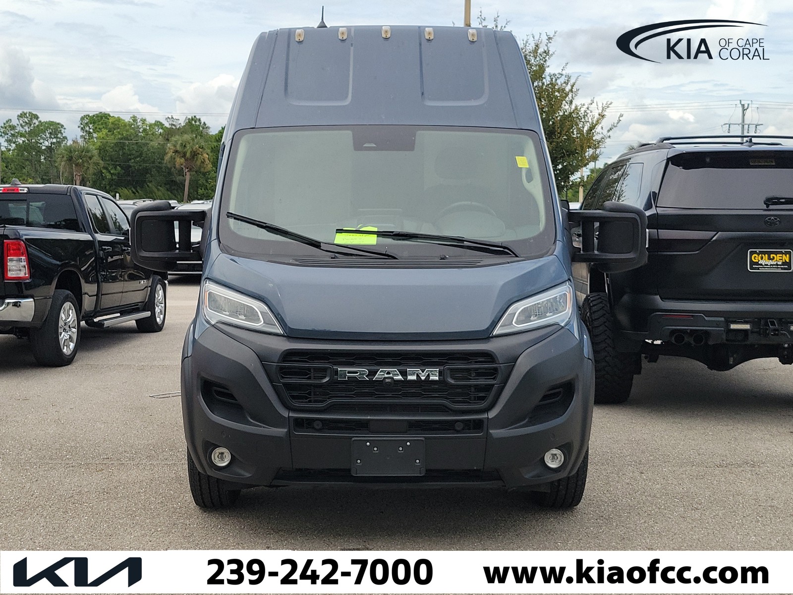 Used 2024 Bright White Ram Super High Roof image 2