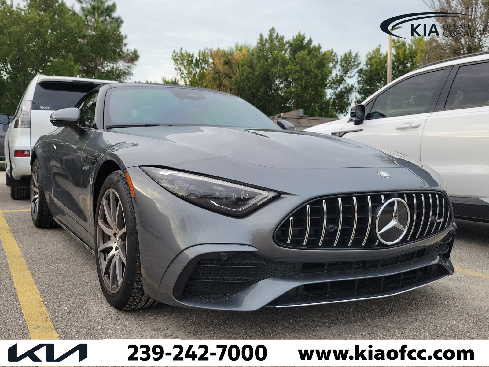Used 2024 Gray Mercedes-Benz AMG® SL 43 image 2