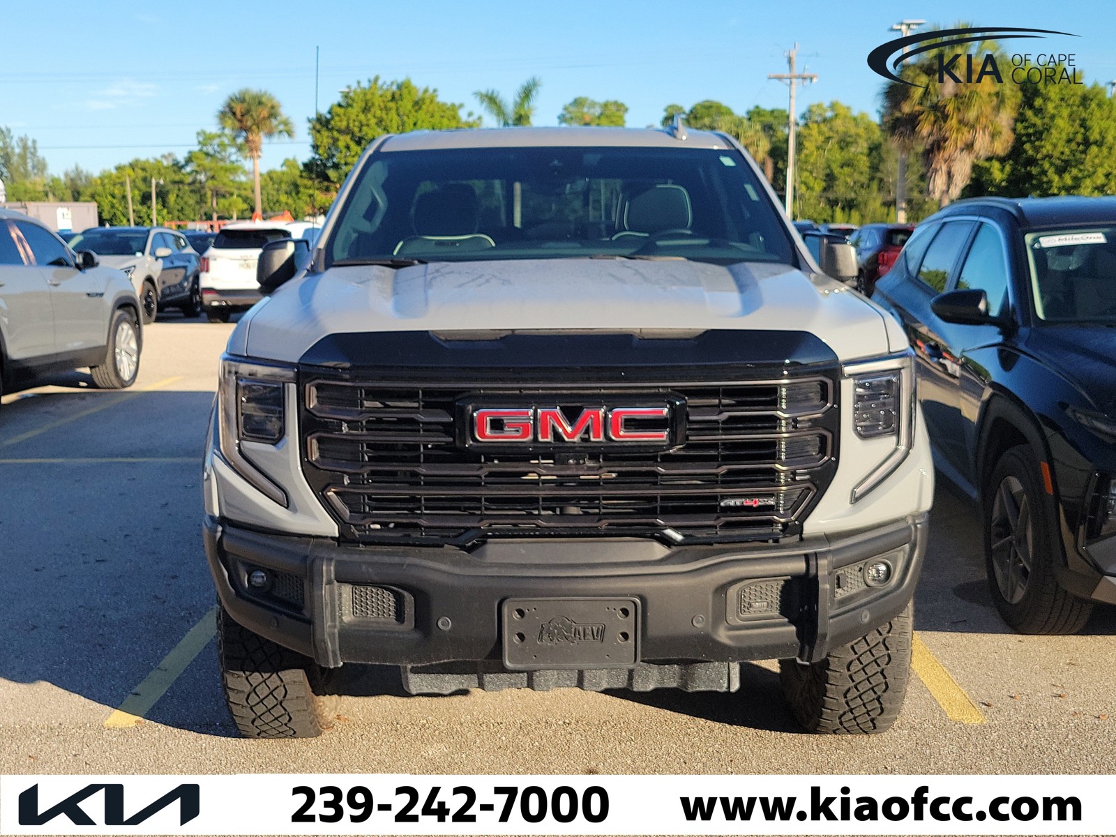 Used 2025 Thunderstorm Gray GMC AT4X image 2