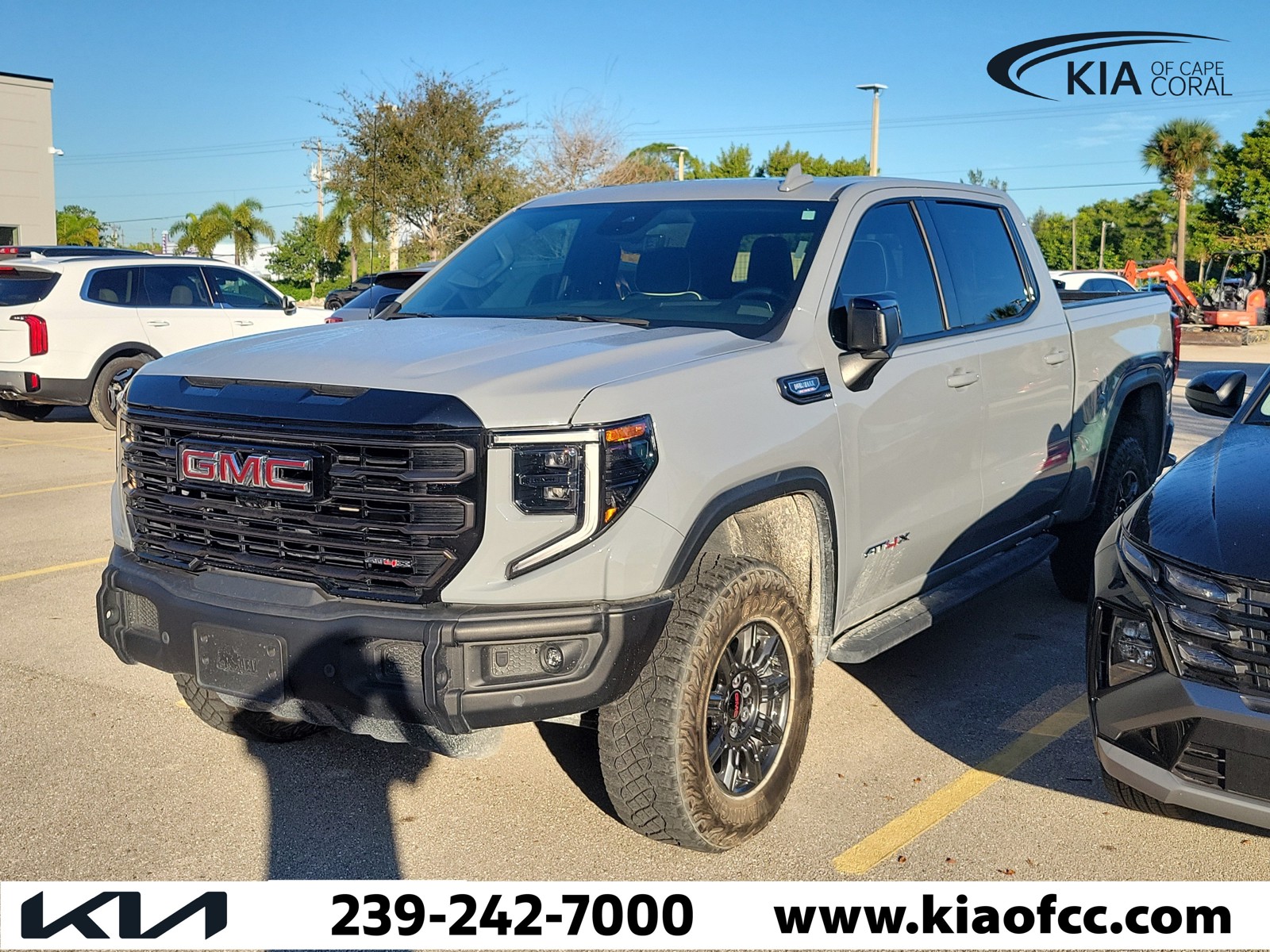 Used 2025 Thunderstorm Gray GMC AT4X image 3