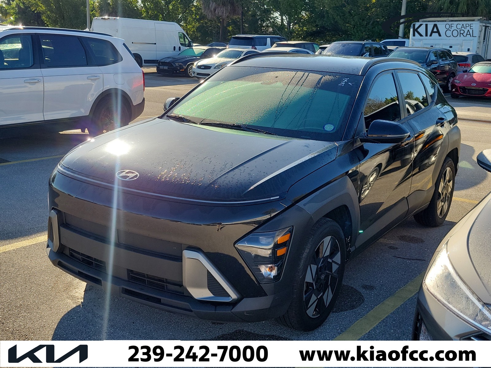 Used 2024 Abyss Black Pearl Hyundai SEL image 3