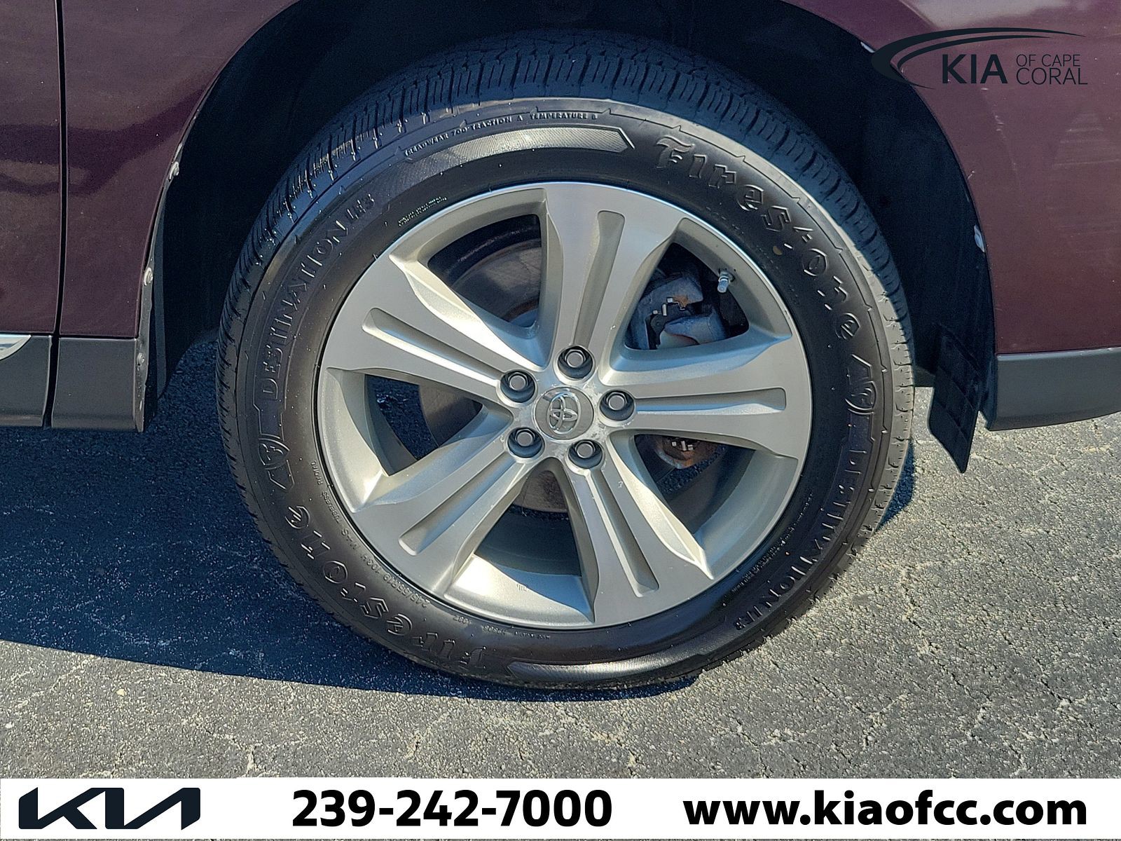 Used 2013 Sizzling Crimson Mica Toyota Limited image 7