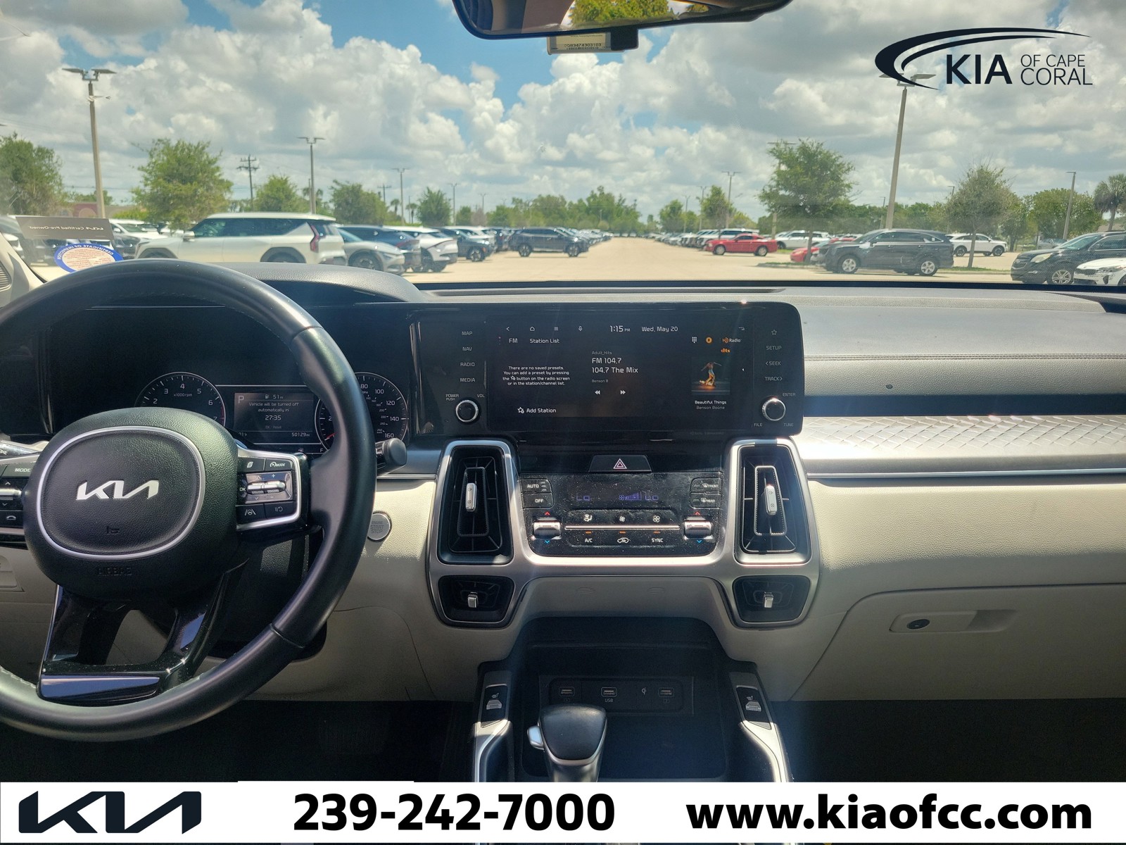 Certified Used 2023 Sapphire Blue Kia S image 20