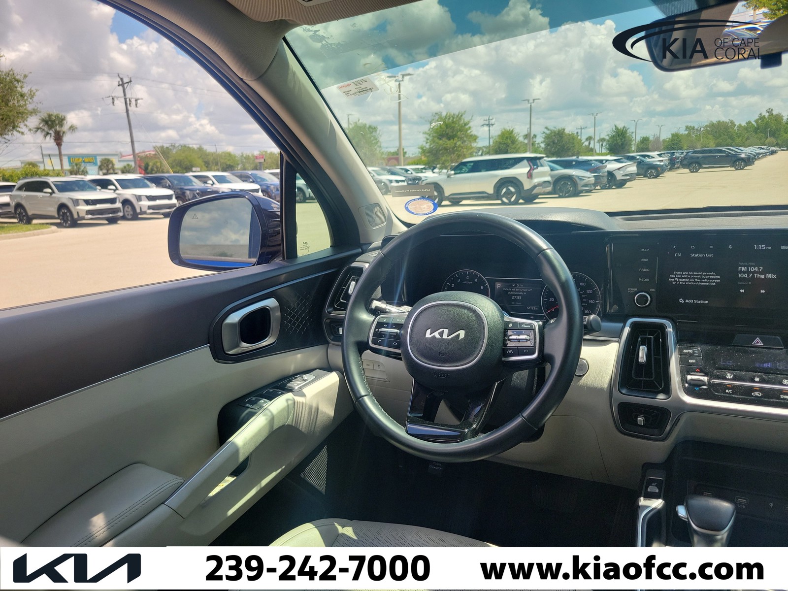 Certified Used 2023 Sapphire Blue Kia S image 21