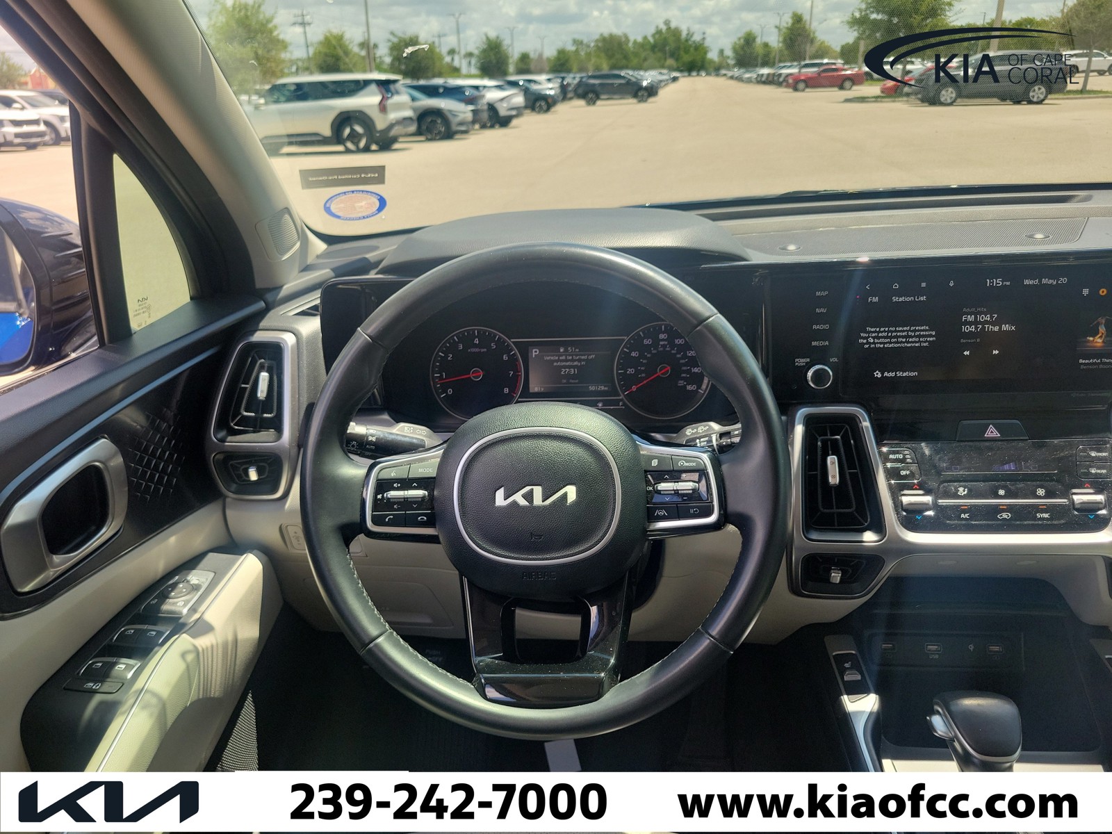 Certified Used 2023 Sapphire Blue Kia S image 22
