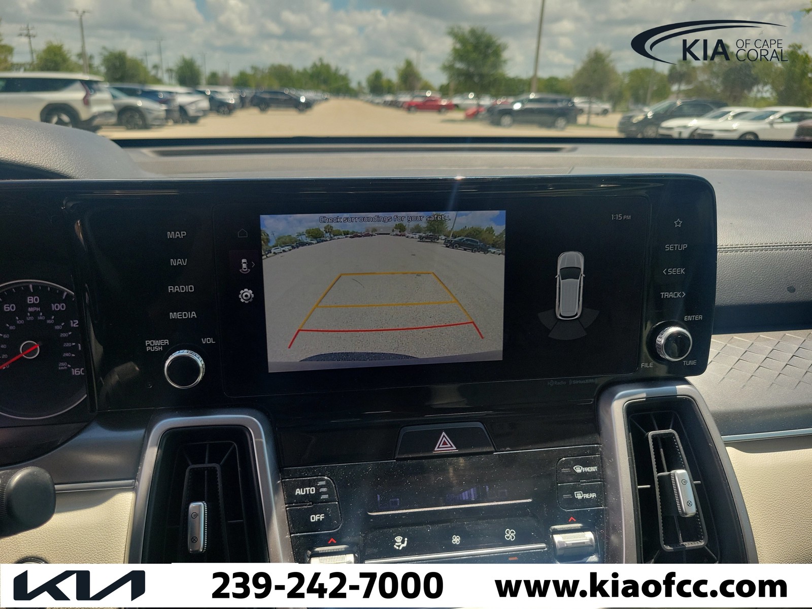 Certified Used 2023 Sapphire Blue Kia S image 30