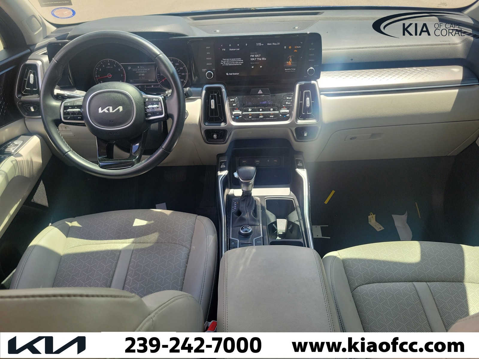 Certified Used 2023 Sapphire Blue Kia S image 17
