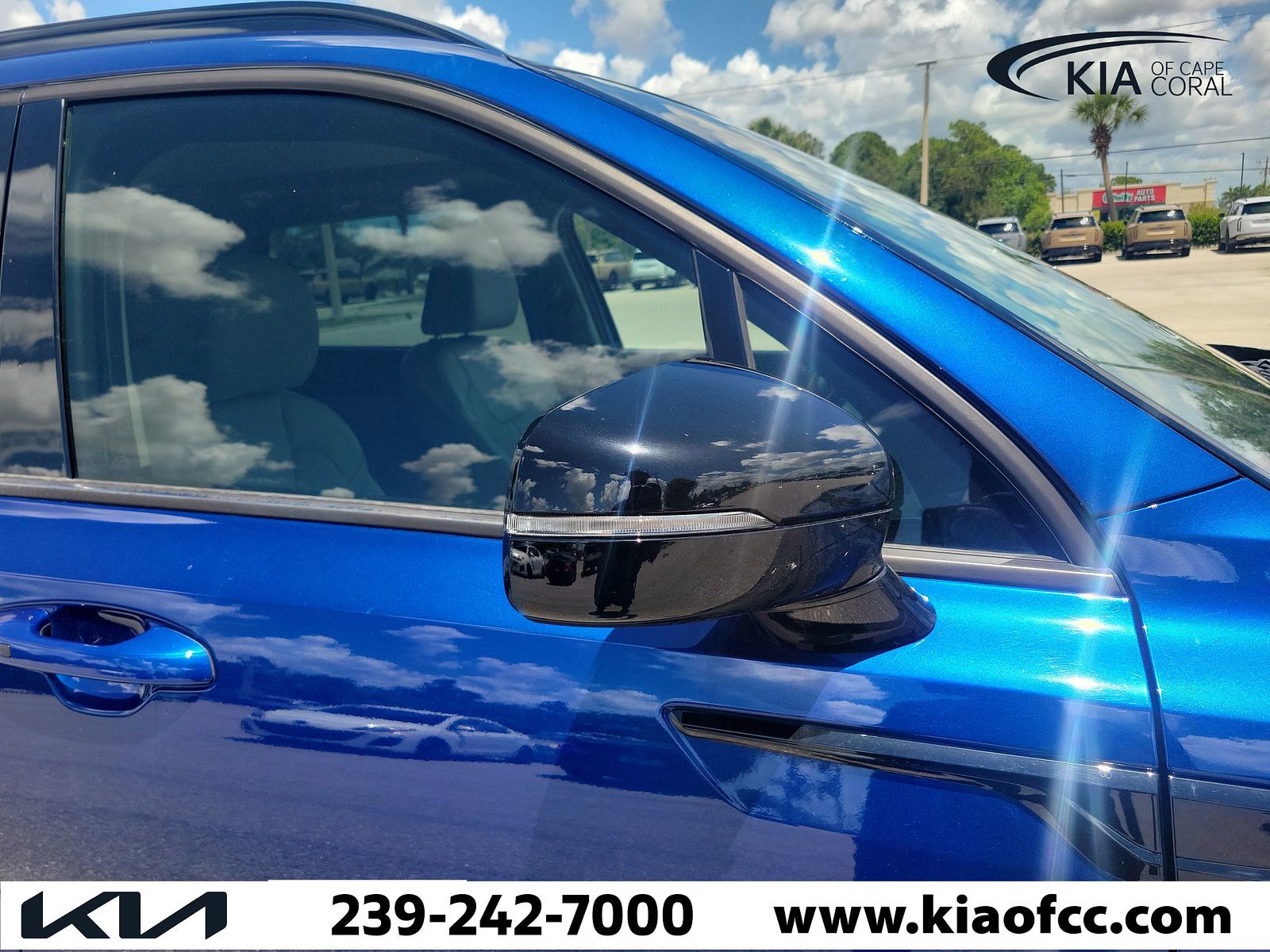 Certified Used 2023 Sapphire Blue Kia S image 8