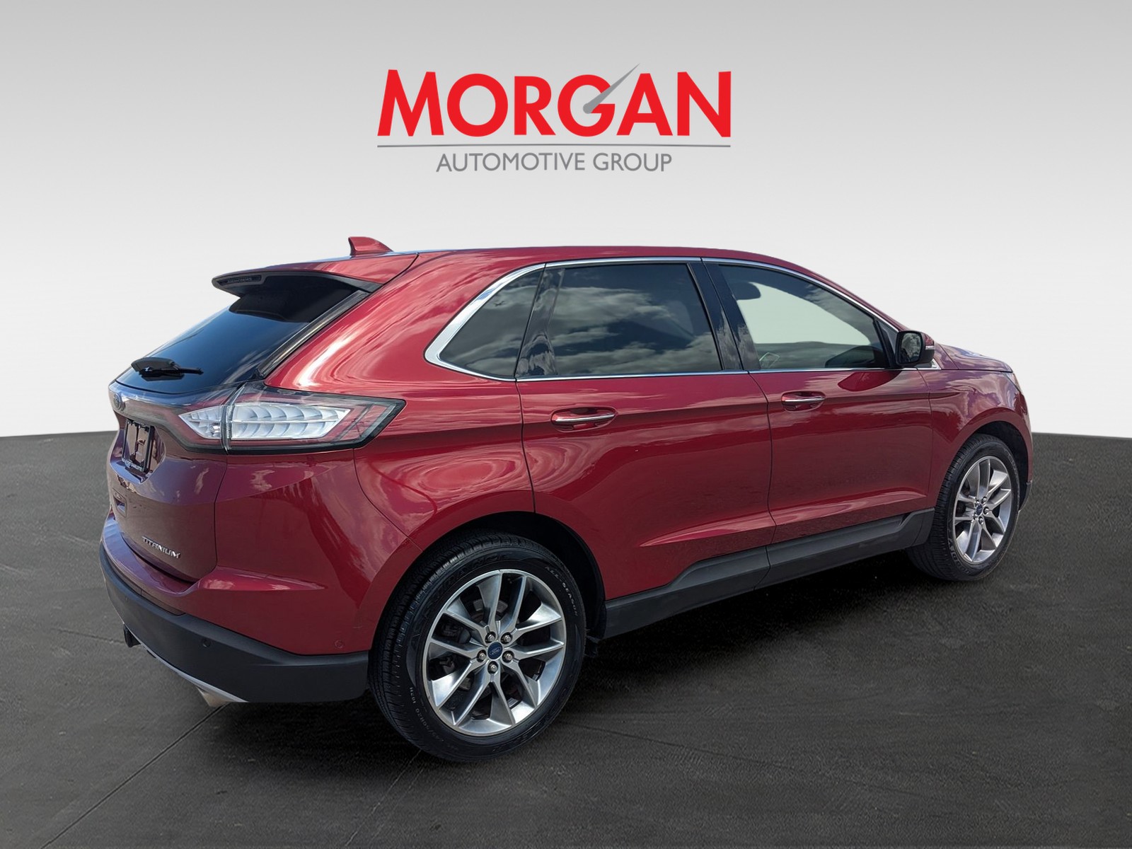 Used 2015 Ruby Red Metallic Tinted Clearcoat Ford Titanium image 5