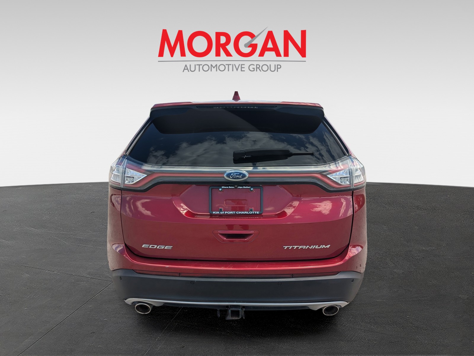 Used 2015 Ruby Red Metallic Tinted Clearcoat Ford Titanium image 6