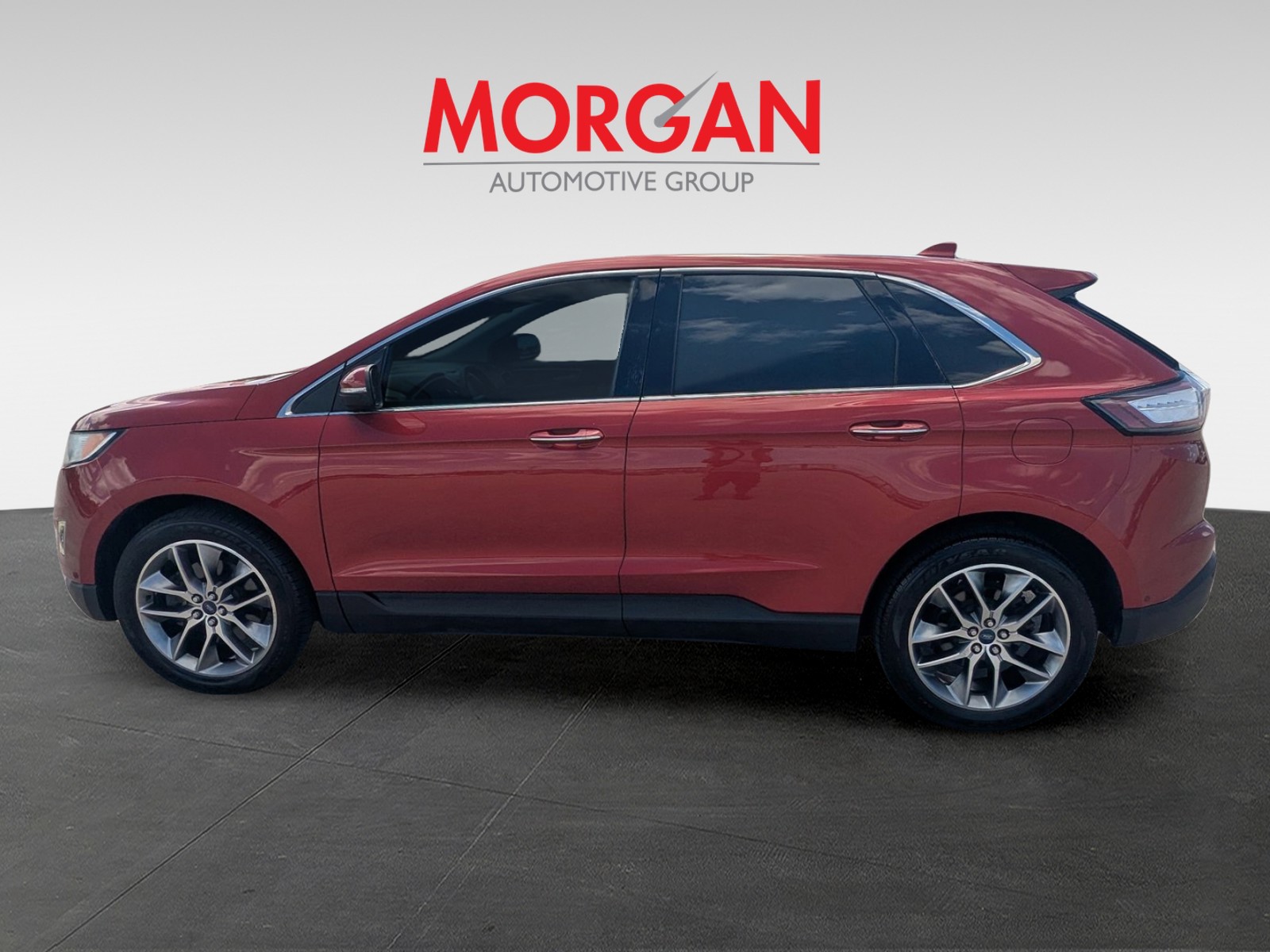Used 2015 Ruby Red Metallic Tinted Clearcoat Ford Titanium image 8