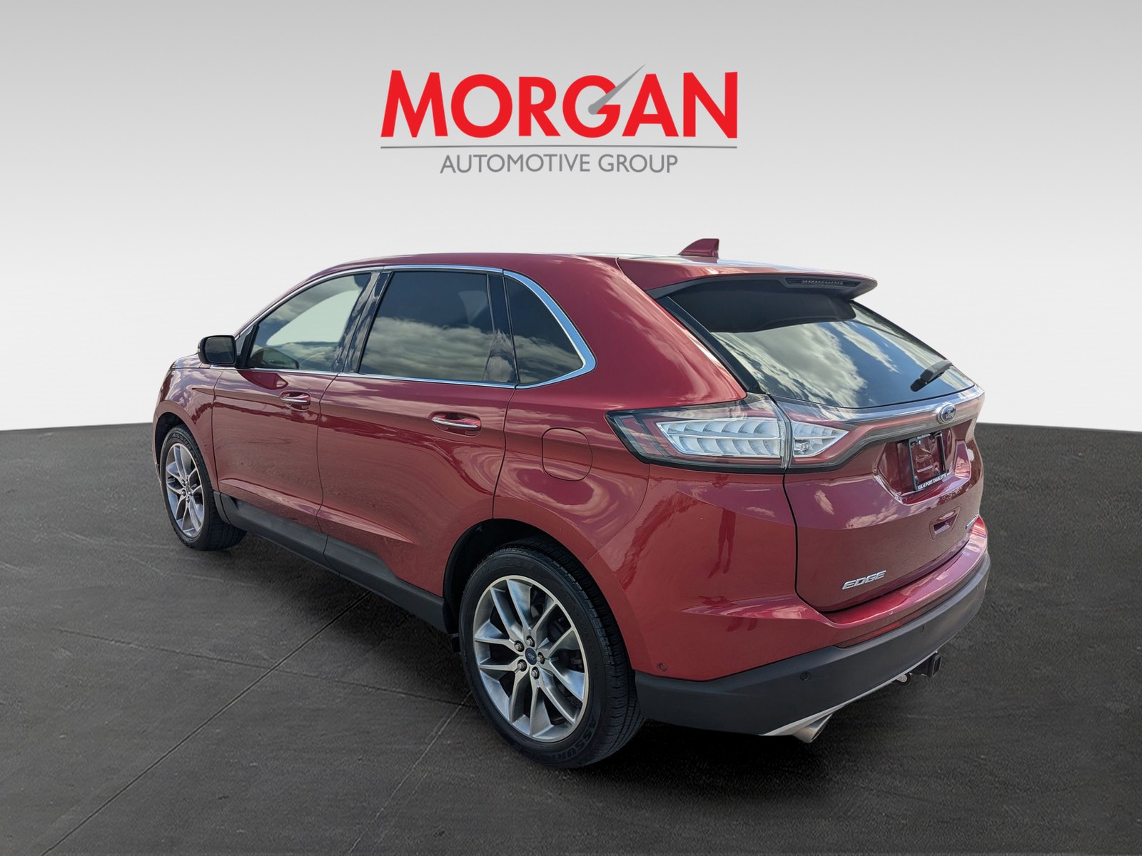 Used 2015 Ruby Red Metallic Tinted Clearcoat Ford Titanium image 7