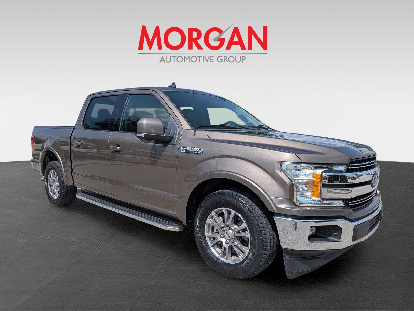 Used 2019 Stone Gray Metallic Ford LARIAT image 2