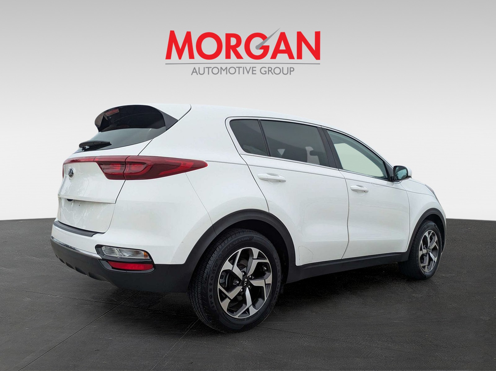 Used 2020 Clear White Kia LX image 4