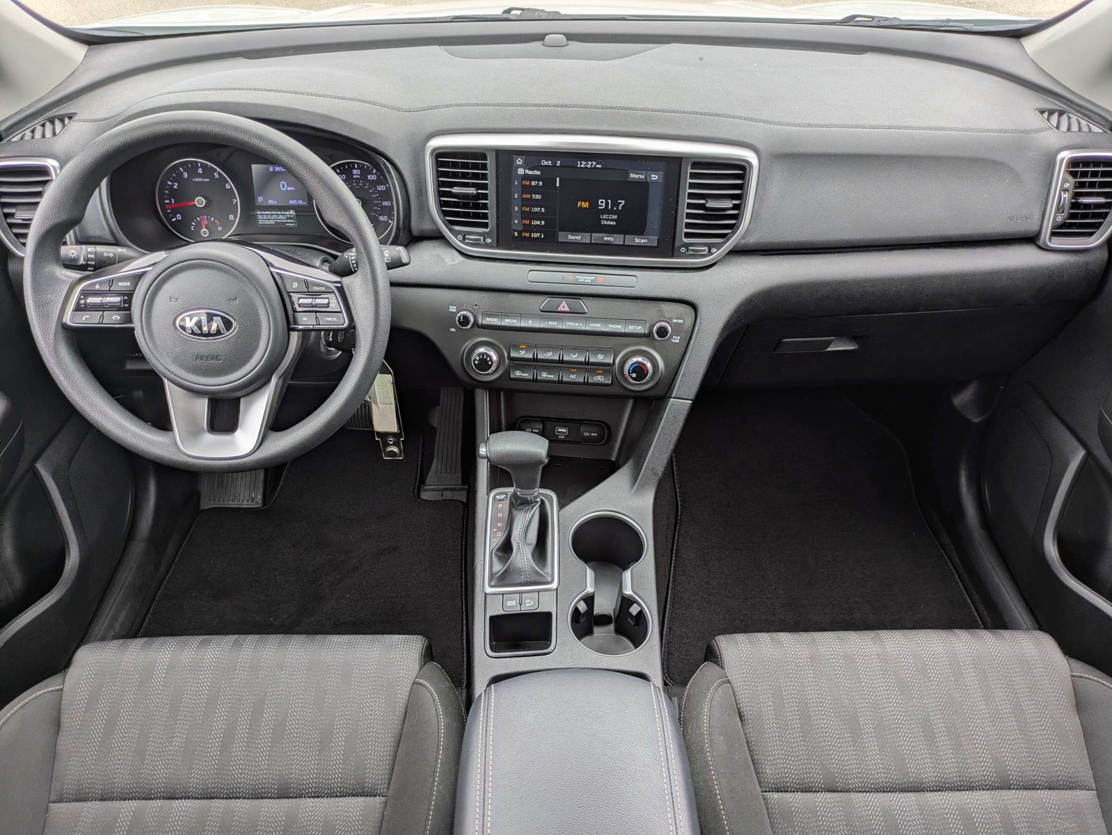 Used 2020 Clear White Kia LX image 15