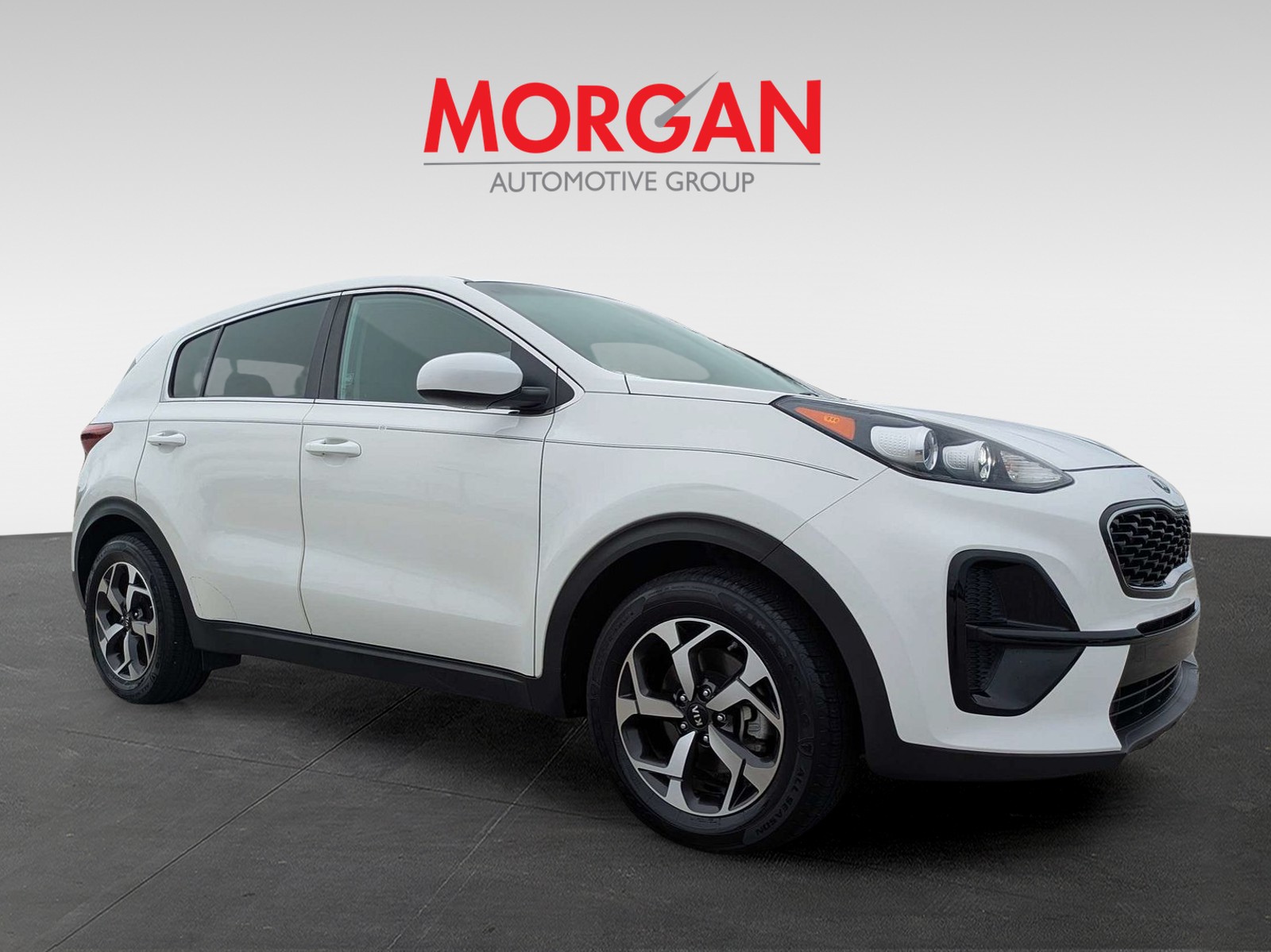 Used 2020 Clear White Kia LX image 2