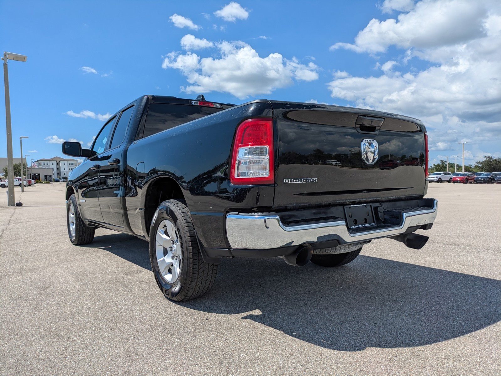 Used 2022 Diamond Black Crystal Pearlcoat Ram Big Horn image 6
