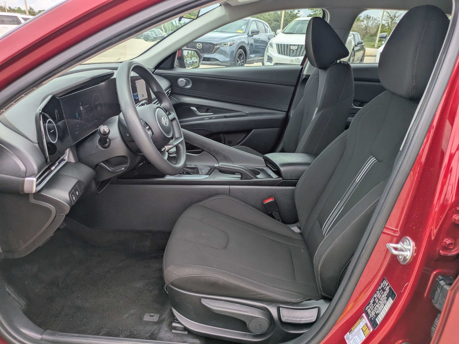 Used 2024 Ultimate Red Hyundai SEL image 20