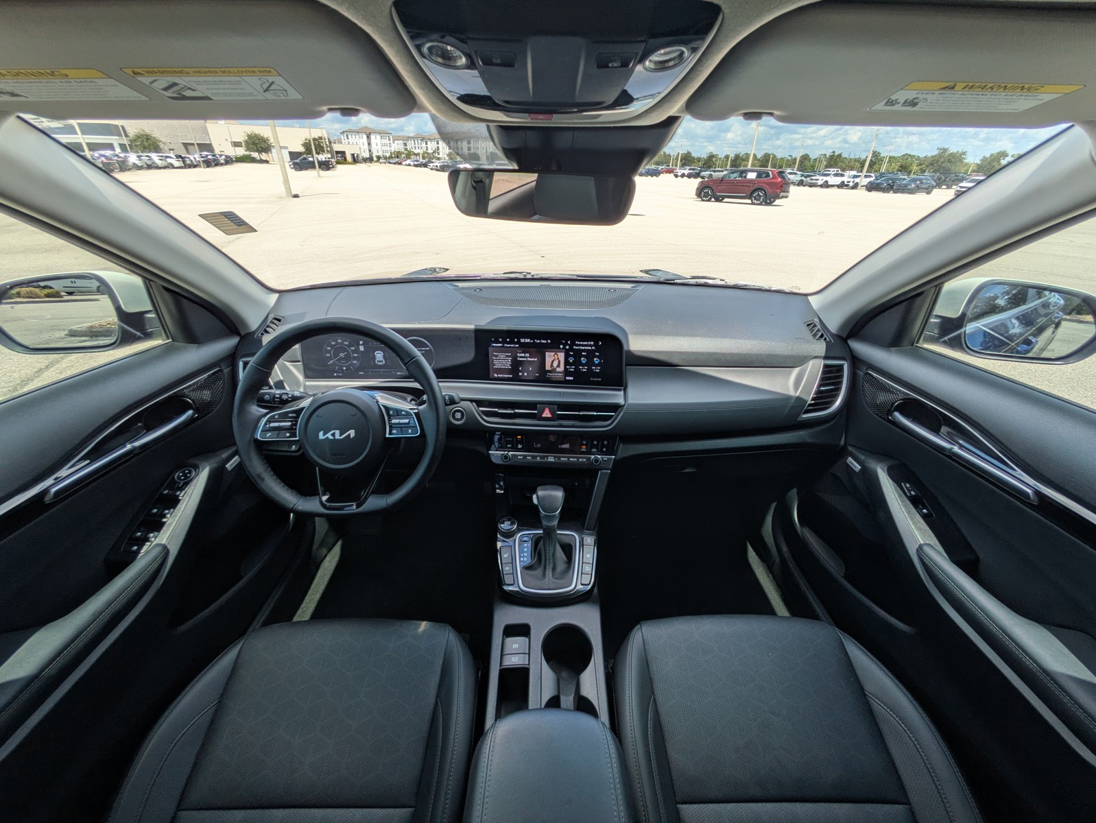 Certified Used 2024 Dark Ocean Blue/White Roof Kia SX image 33