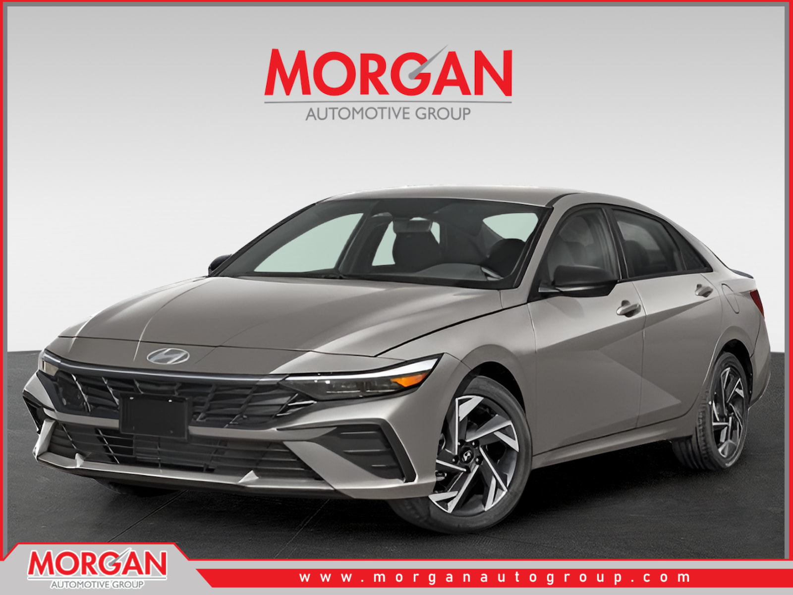 2026 Hyundai ELANTRA SEL Sport in Fluid Metal — front three-quarter view