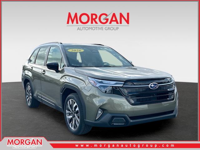2026 Subaru Forester Touring in Brown — front three-quarter view