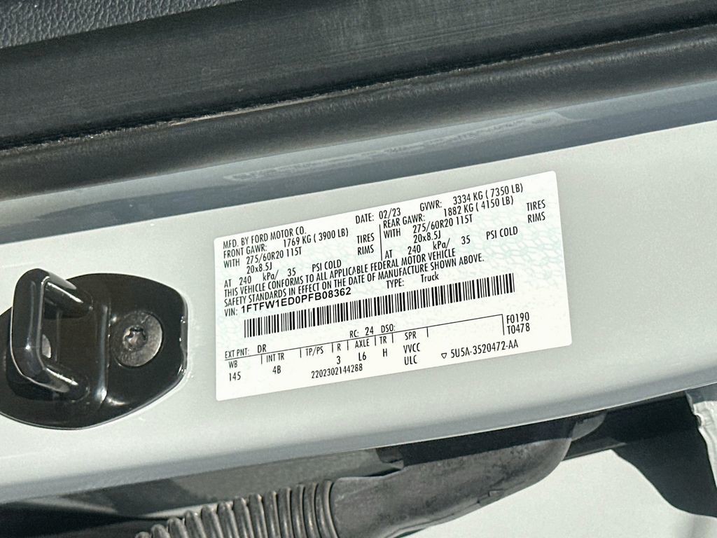 Used 2023 White Ford XLT image 33