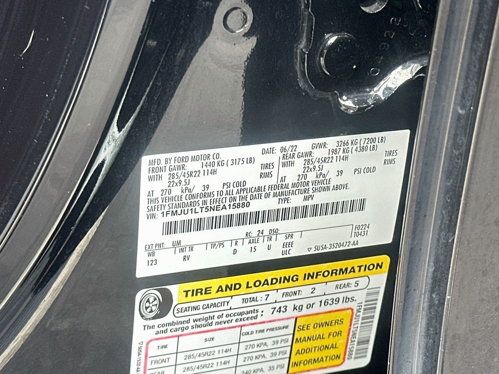 Used 2022 Black Ford Platinum image 35