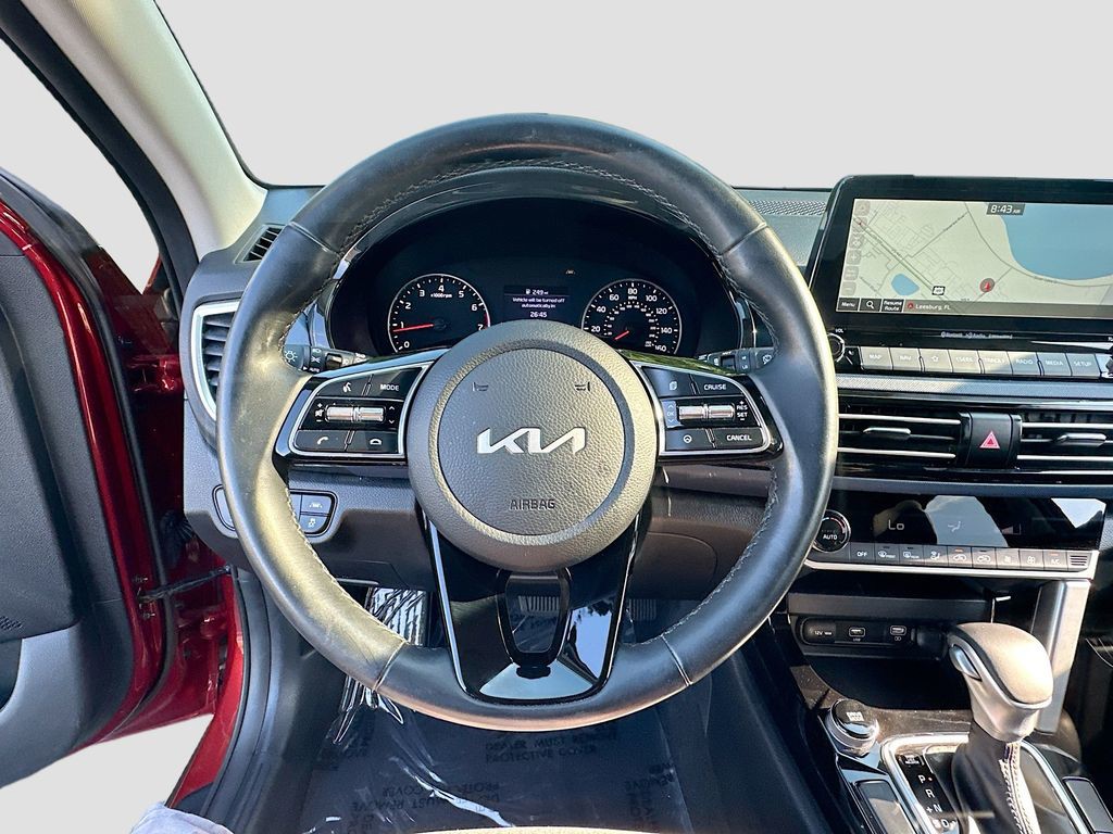 Certified Used 2022 Orange Kia S image 11