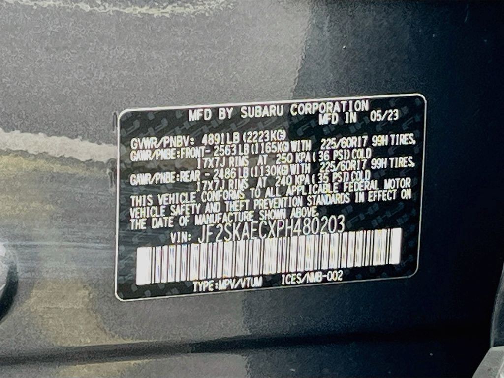 Used 2023 Gray Subaru Premium image 30