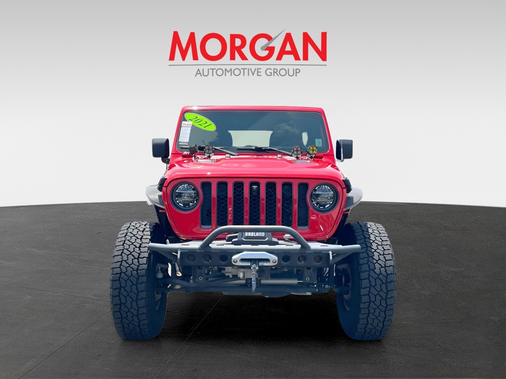 Used 2021 Red Jeep Unlimited Rubicon image 2