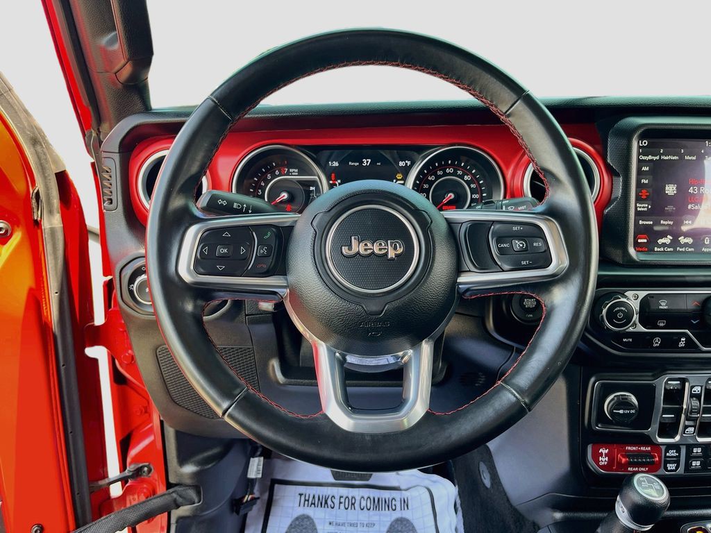 Used 2021 Red Jeep Unlimited Rubicon image 11
