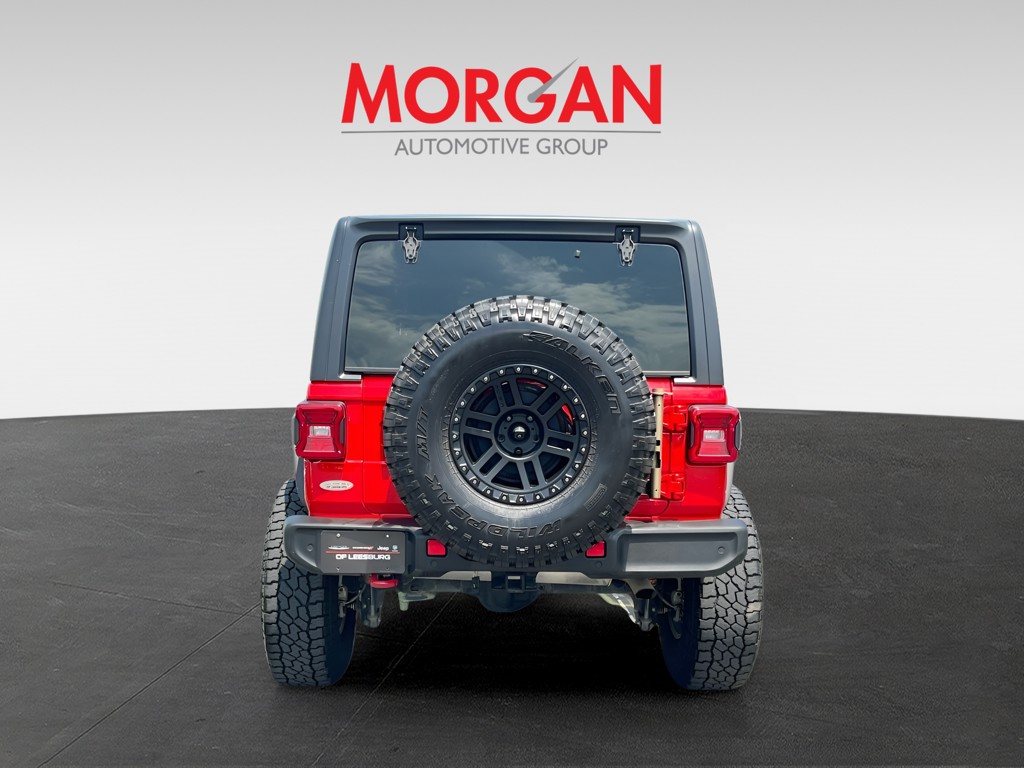 Used 2021 Red Jeep Unlimited Rubicon image 6