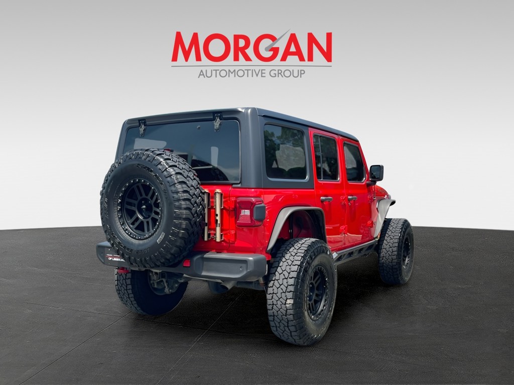Used 2021 Red Jeep Unlimited Rubicon image 7