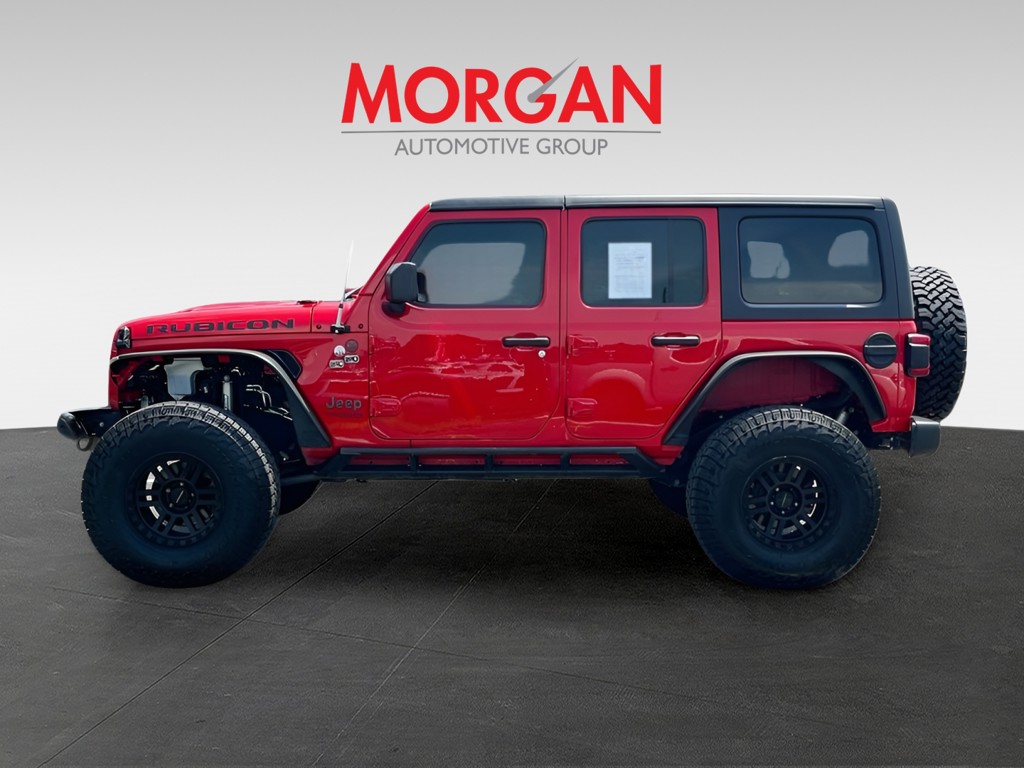 Used 2021 Red Jeep Unlimited Rubicon image 4