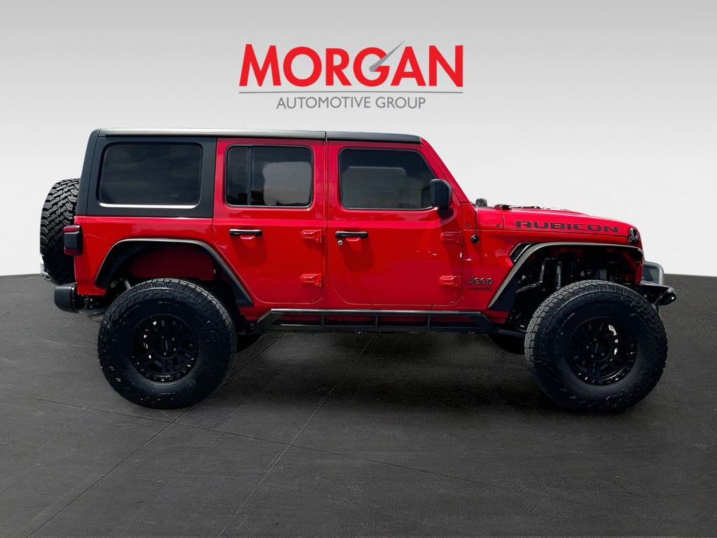 Used 2021 Red Jeep Unlimited Rubicon image 8