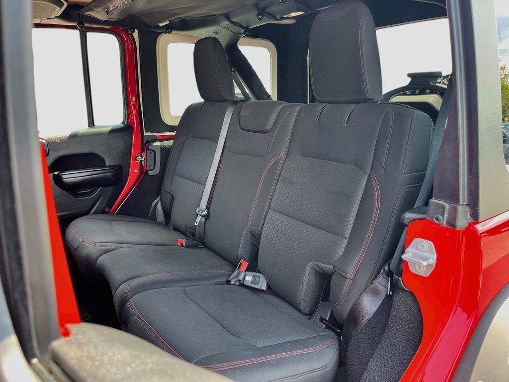 Used 2021 Red Jeep Unlimited Rubicon image 22
