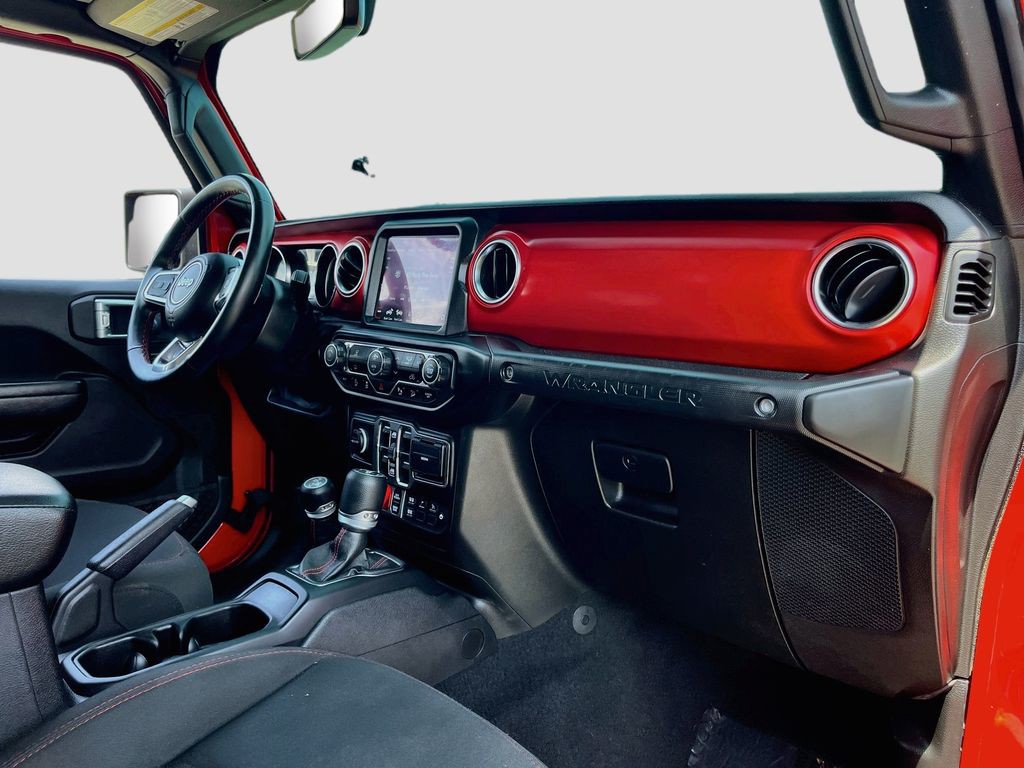 Used 2021 Red Jeep Unlimited Rubicon image 26