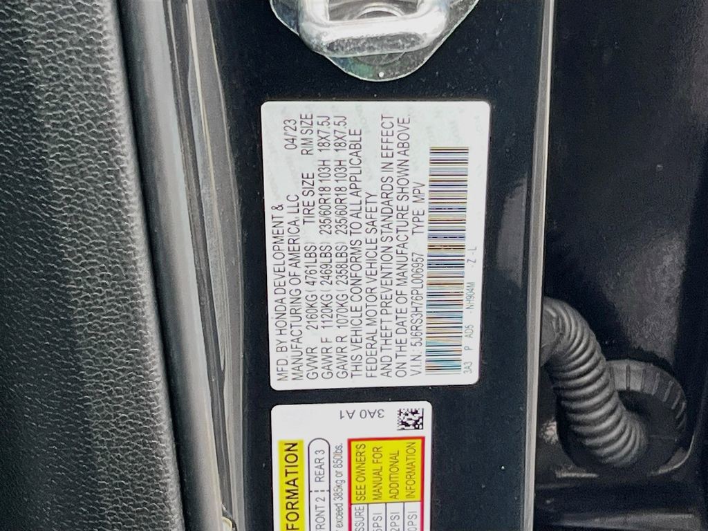 Used 2023 Gray Honda EX-L image 30